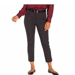 WOMEN’s NWT Banana Republic Black straight cropped pants. Size 16.  5 pair.